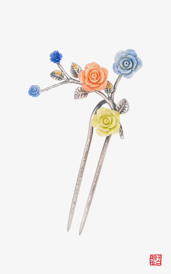 MBC 금혼령 협찬 은뒤꽂이 옆꽂이_휘청이는 가지끝에 4