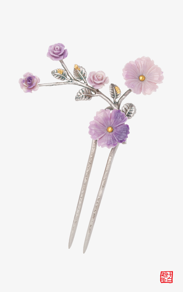 MBC 열녀박씨 계약결혼뎐 협찬 은뒤꽂이 옆꽂이_휘청이는 가지끝에 5