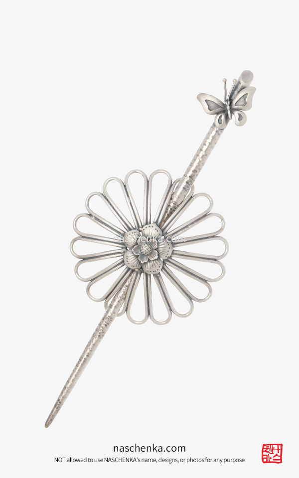 ô ڸ  Ⱦ ÷ þī    _ Korean Hair pin