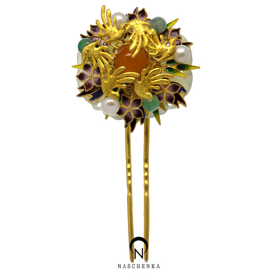 [나스첸카] 조선 최고의 여인만을 위한 대수머리 장신구 8 [실버 수공예 떨잠 뒤꽂이]