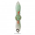 Jade brooch