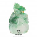 Jade brooch