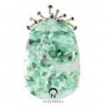Jade brooch
