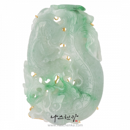 Jade norigae pendant