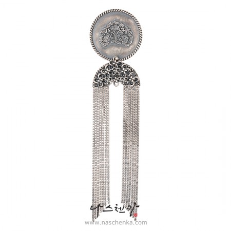 Silver norigae pendant