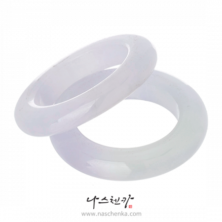 Lavender jade garakji rings