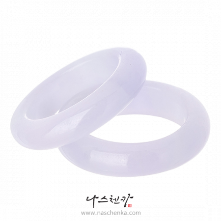 Lavender jade garakji rings No. 3