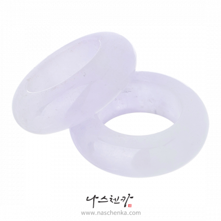 Lavender jade garakji rings
