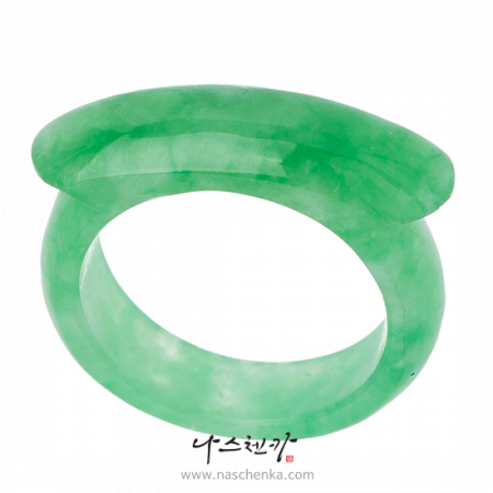 Solid jade garakji rings