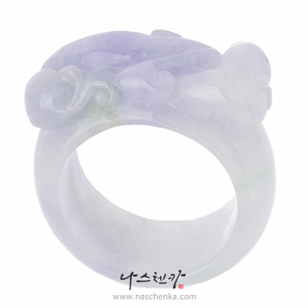 Lavender jade garakji rings No. 7