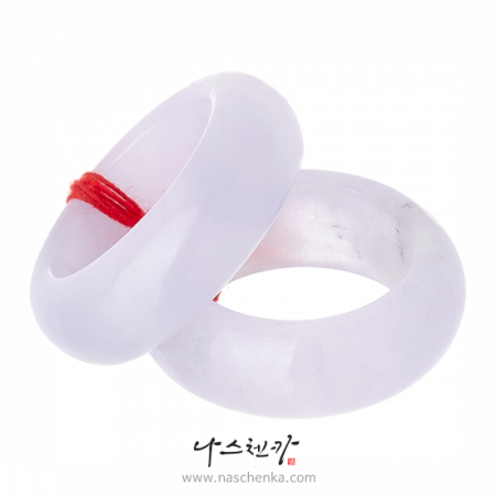Lavender jade garakji rings No. 4
