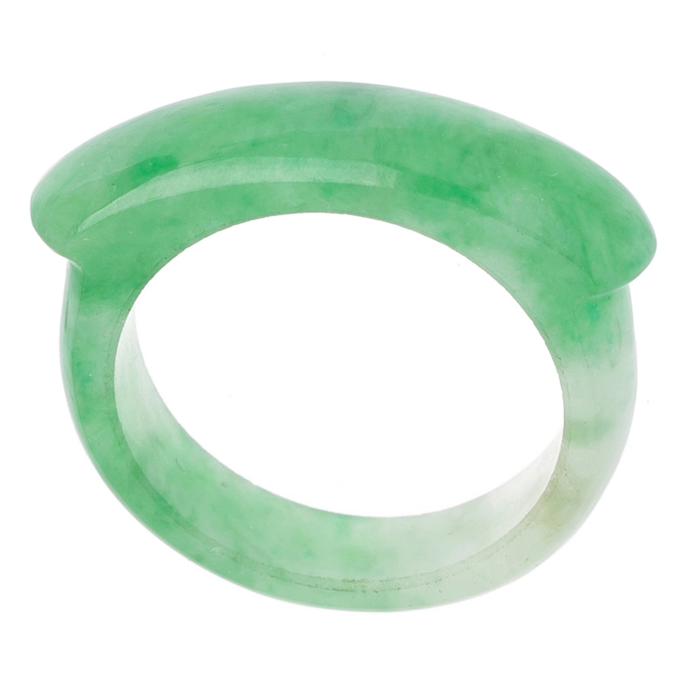 Solid jade gemstone garakji rings No. 2