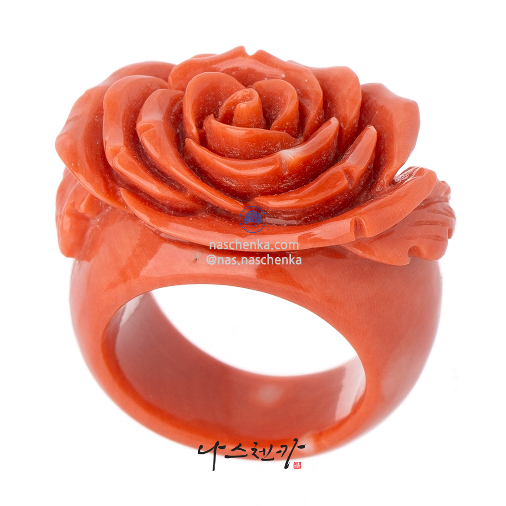 Coral garakji rings