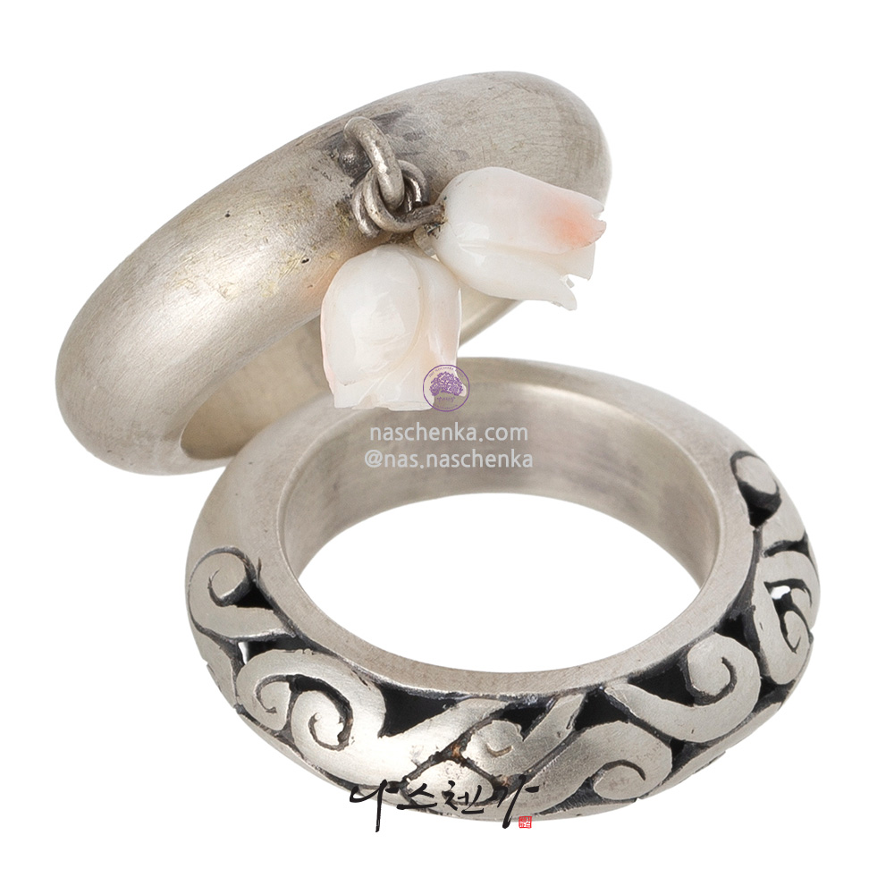Coral garakji rings