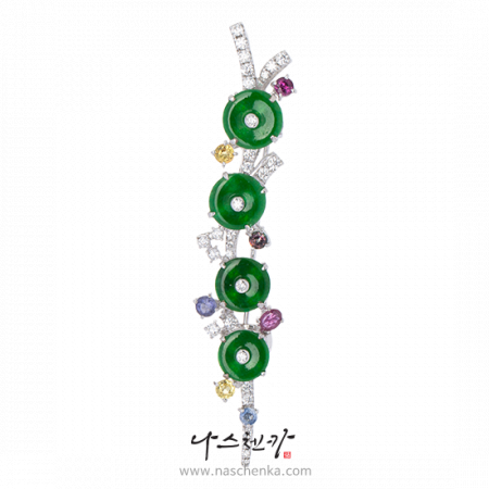 Jade heritage ornament