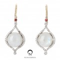 Silver earrings