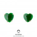 Jade earrings