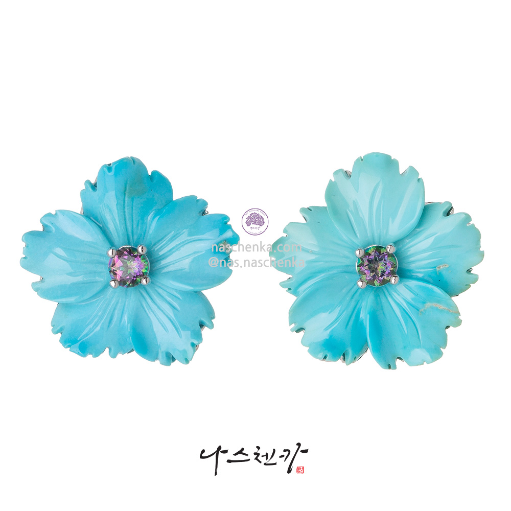 Turquoise earrings