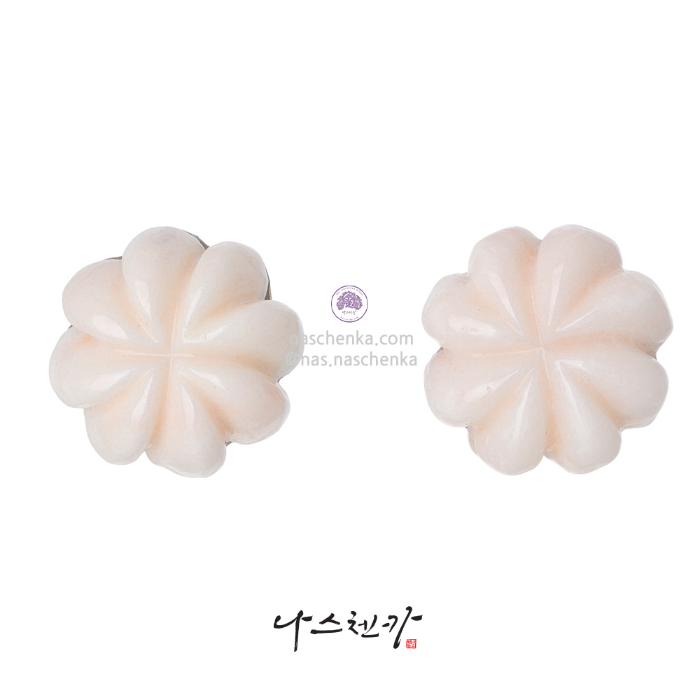 Coral earrings