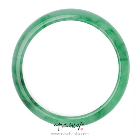 Solid jade bracelet
