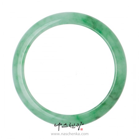 Solid jade bracelet