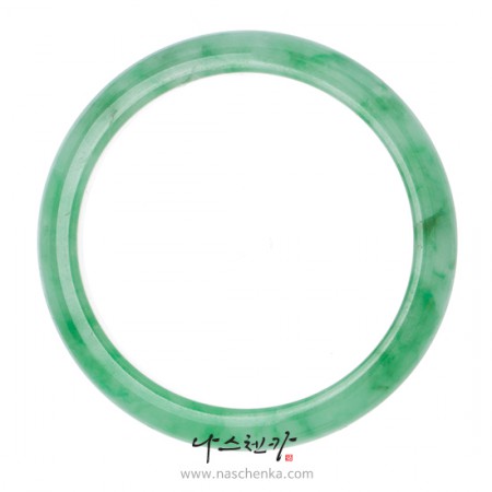 Solid jade bracelet