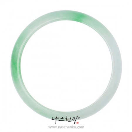 Solid jade bracelet
