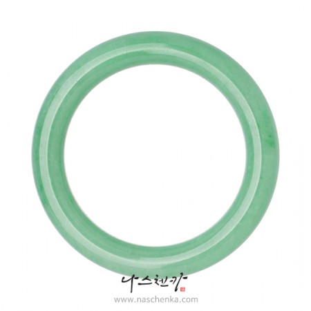 Solid jade bracelet