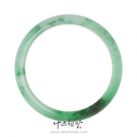 Solid jade bracelet