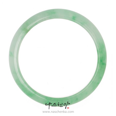 Solid jade bracelet