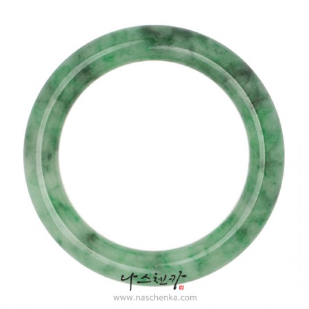 Solid jade bracelet