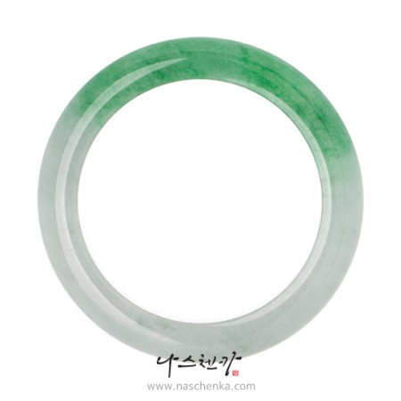 Solid jade bracelet