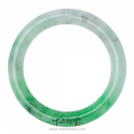 Solid jade bracelet