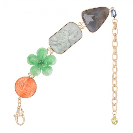 Jade coral bracelet No. 8
