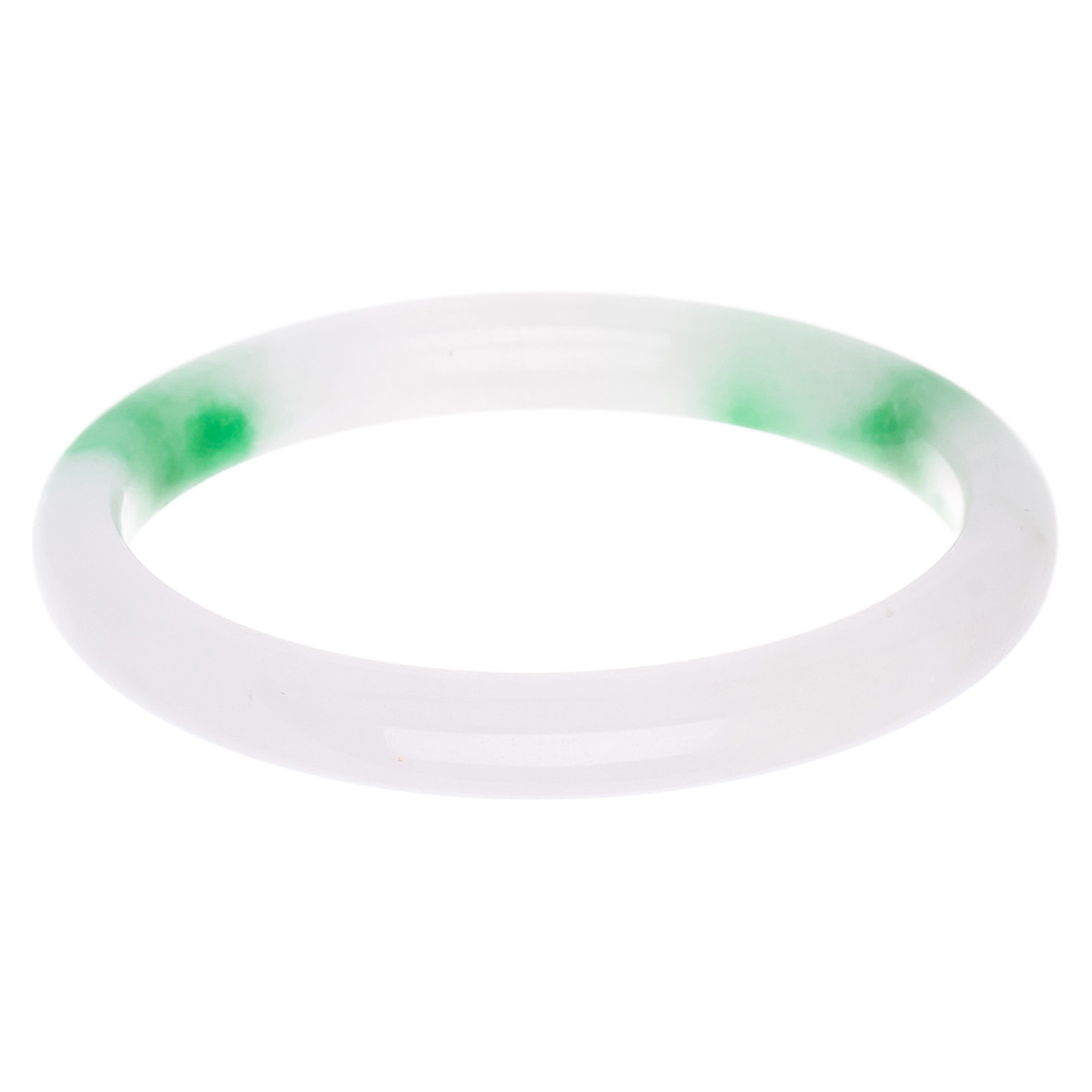 Solid jade bracelet