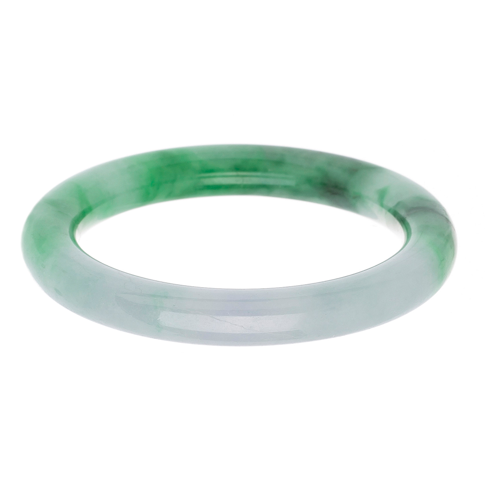 Solid jade bracelet