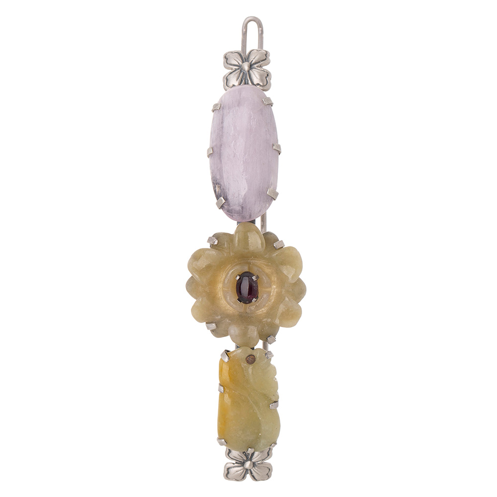 Gemstone hairpin