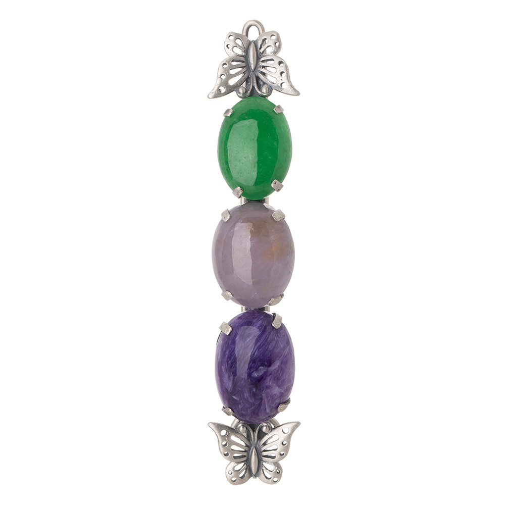Gemstone hairpin