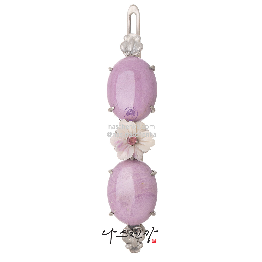 Gemstone hairpin
