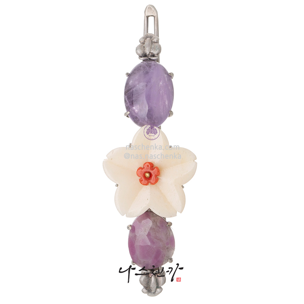 Gemstone hairpin