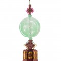 Jade norigae pendant