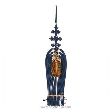 Amber norigae pendant