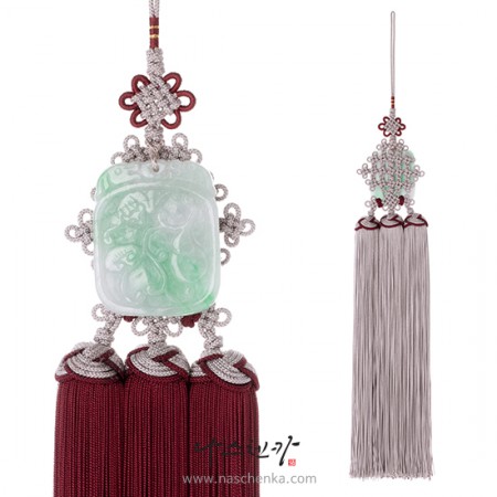Jade norigae pendant No. 5