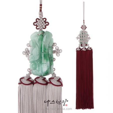 Jade norigae pendant No. 6