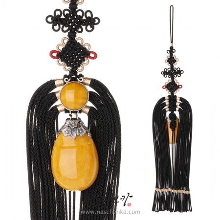 Amber norigae pendant No. 4