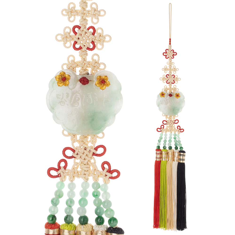 Jade norigae pendant No. 2