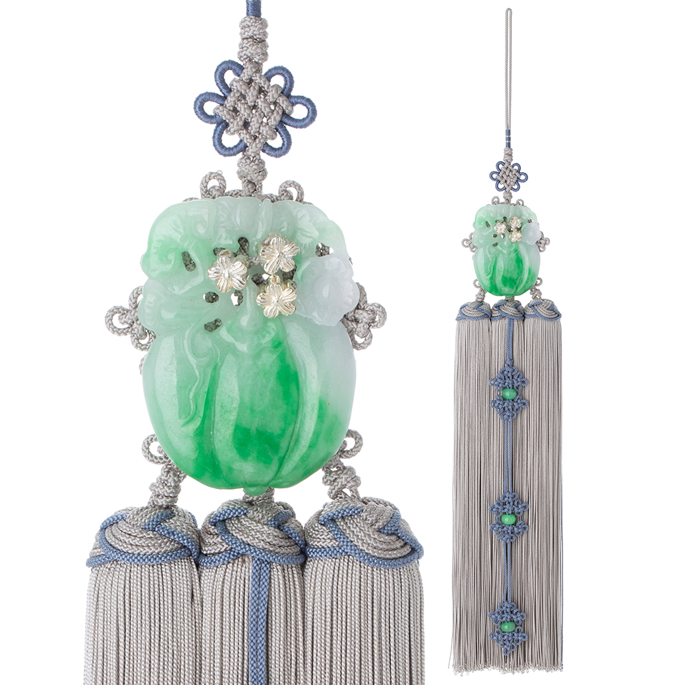 Jade norigae pendant