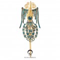 Phoenix silver binyeo hairpin (NASCHENKA Signature Binyeo)