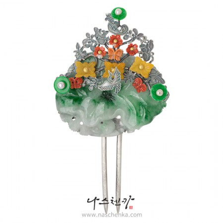 Jade dwikkoji hair ornament