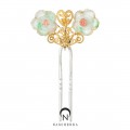 Jade coral binyeo hairpin